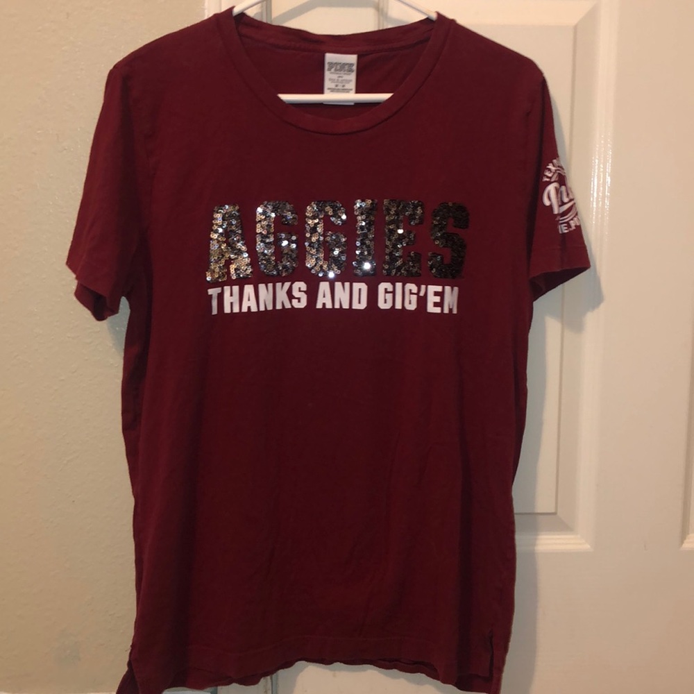 PINK aggies shirt Texas A&M